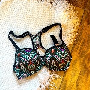 PINK Ultimate racerback push up bra - Medium